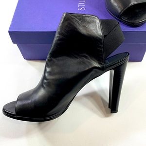 Stuart Weitzman Sling-Back Peep Toe Glove Heels Mule - New! 12M